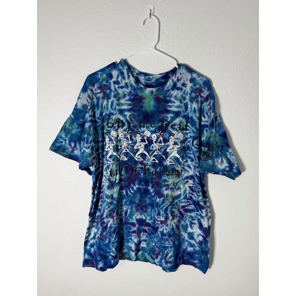 Vintage 1995 Grateful Dead KKLV 96.3 Las Vegas Single Stitch Shirt RARE